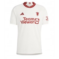 Camisa de time de futebol Manchester United Donny van de Beek #34 Replicas 3º Equipamento 2023-24 Manga Curta